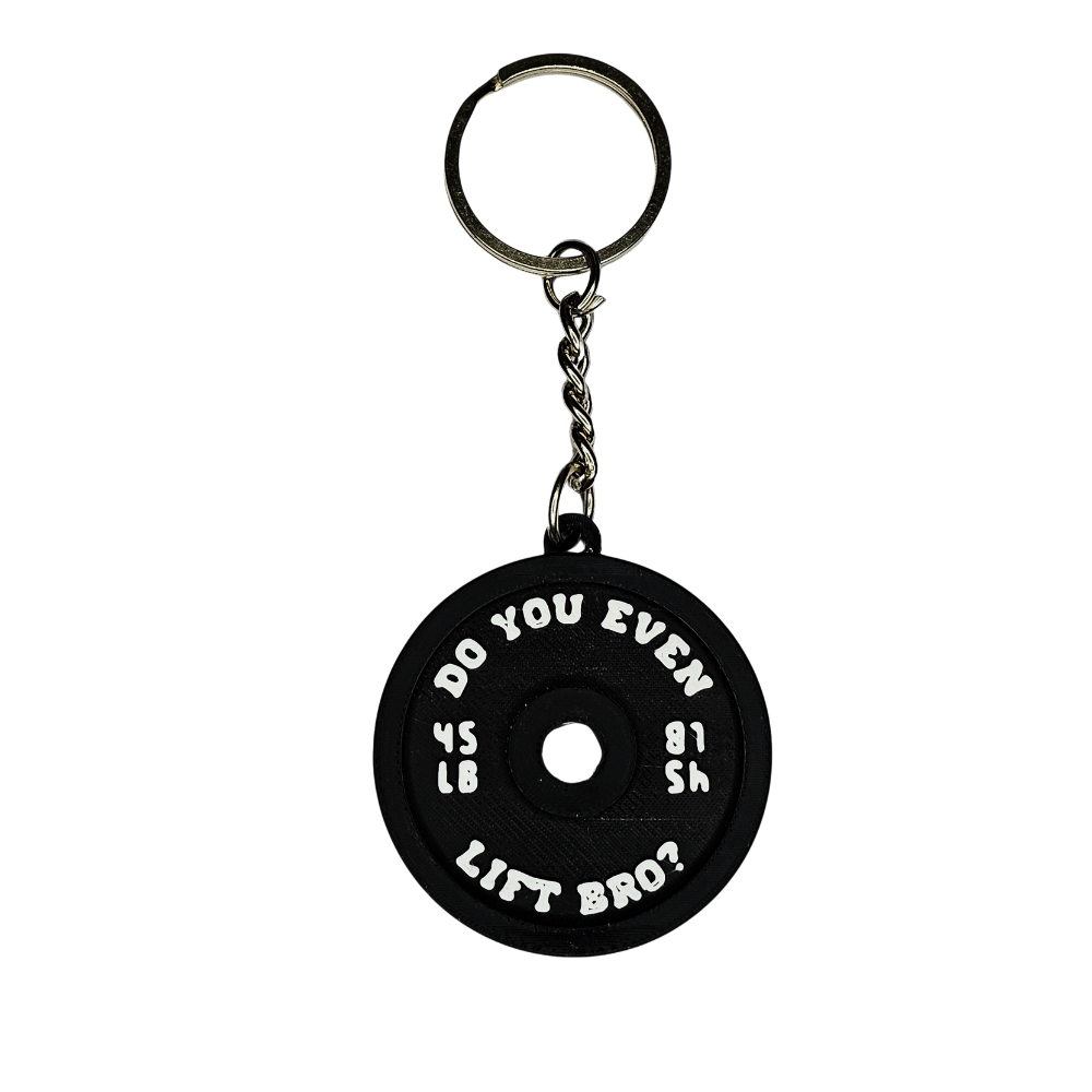 Weight Plate Gym Keychain | Fitness Keychain for Gym Lovers